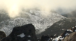 編笠山