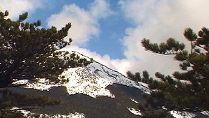 編笠山