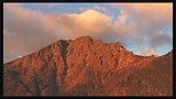 阿弥陀岳 夕照